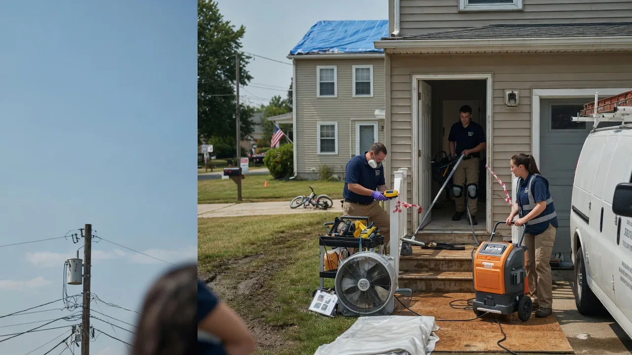 Water Damage Repair in Yettem, CA near me